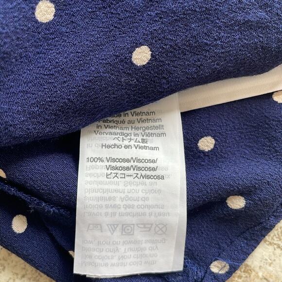 Madewell Ruffle-Strap Button-Front Dress in Polka Dot - Picture 14 of 16